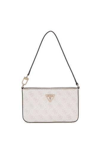 Γυναικεία τσάντα χειρός/ώμου GUESS HWBD787972 DOVE LOGO NOELLE MINI εκρού