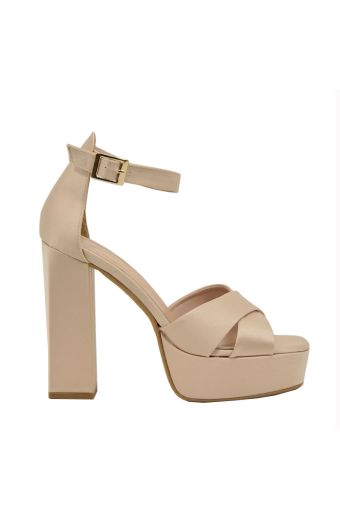 Γυναικεία πέδιλα Piedini 3630 nude σατέν