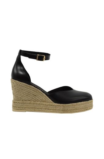 Γυναικείες εσπαντρίγιες Ragazza 0711 μαύρο δέρμα