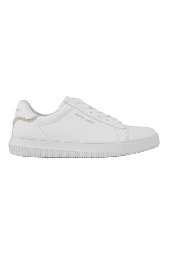Ανδρικά sneakers Renato Garini 015-700 FABIO-2215 WHITE/ICE NUBUCK 2080-3 λευκό/πάγος