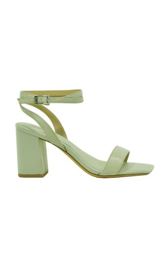 Γυναικεία πέδιλα Tamaris 1-28314-28 760 μέντα δέρμα