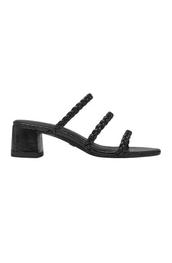 Γυναικεία mules Tamaris 1-27234-42 001 μαύρο