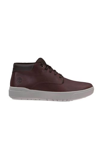Ανδρικά μποτάκια Timberland SENECA BAY MID LACE SNEAKER CHESTNUT TB0A5UVN-201 καφέ δέρμα