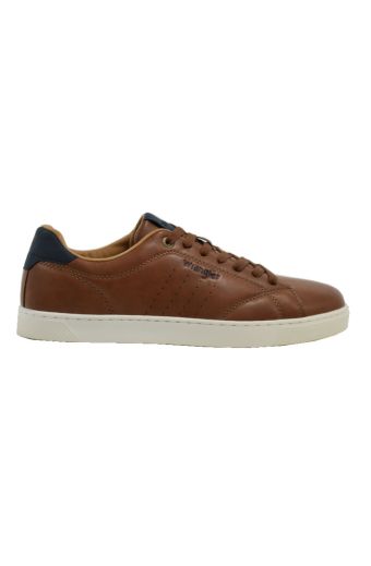 Ανδρικά sneakers Wrangler BENNET MEN LOW 20243003.JCU TORTOISE SHELL ταμπά