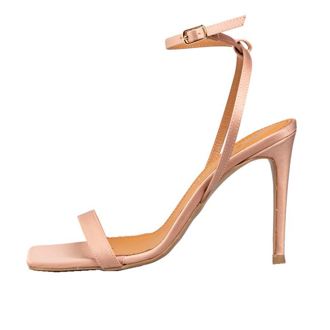 Γυναικεία πέδιλα Envie E02-17081 nude σατέν