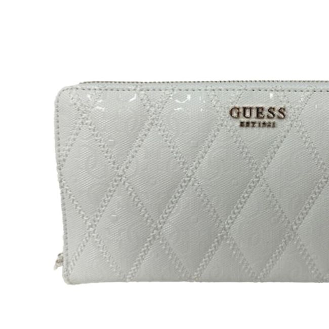 Γυναικείο πορτοφόλι GUESS SCWSS930663 WHITE ADI SLG λευκό