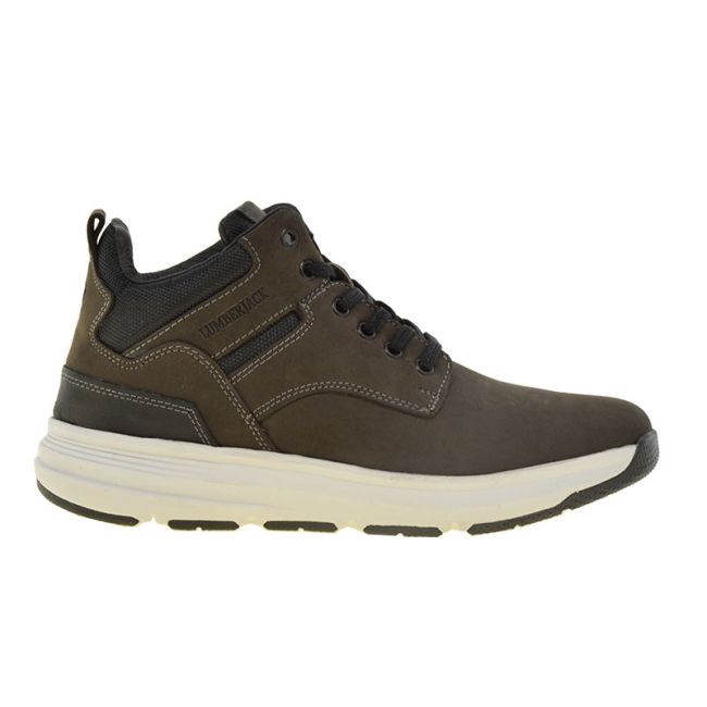 Ανδρικά μποτάκια LUMBERJACK GARY SMF3701-001 D01-CD004 DK GREY γκρι δέρμα nubuck