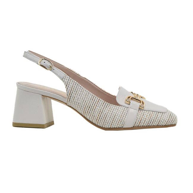 Γυναικείες γόβες Makis Fardoulis 516-28Α λευκό