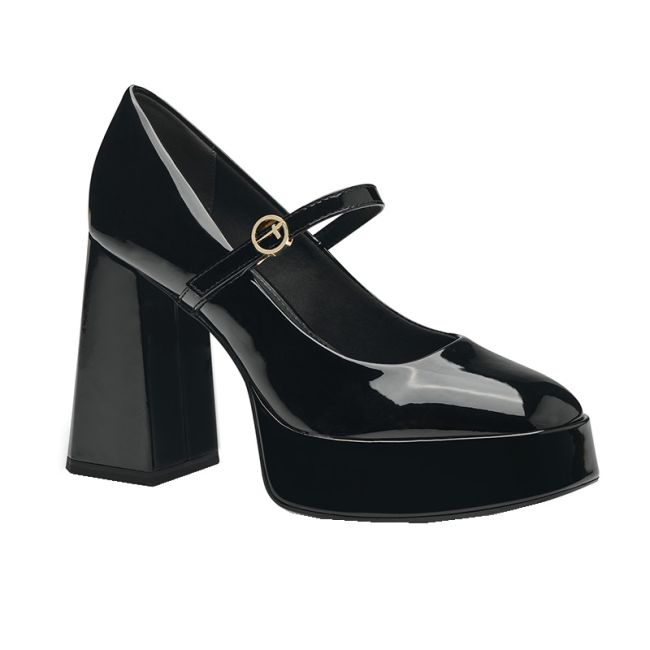 Γυναικείες Γόβες Tamaris 1-24403-41 018 μαύρο λουστρίνι