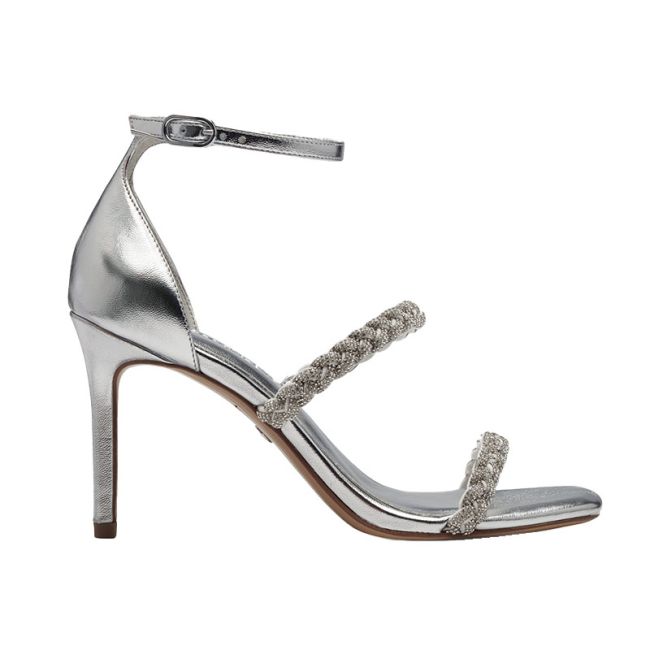 Γυναικεία πέδιλα Tamaris 1-28035-42 941 ασημί