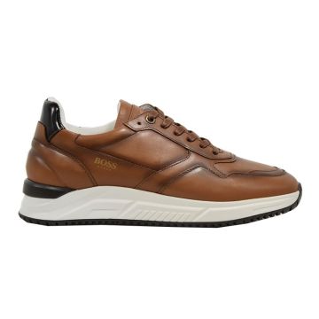 Ανδρικά sneakers BOSS Z640 COGNAC BURN ταμπά