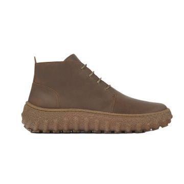 Ανδρικά μποτάκια Camper K300330-002 GROUND CRAZYHOUSE COLA/GROUND MIEL BROWN καφέ δέρμα nubuck