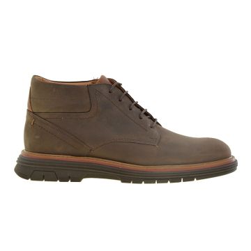 Ανδρικά μποτάκια Damiani 3050 καφέ δέρμα nubuck