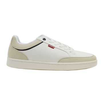 Ανδρικά sneakers LEVI’S BILLY 2.0 BRILLIANT WHITE 232998-618-50 38109-0433 λευκό