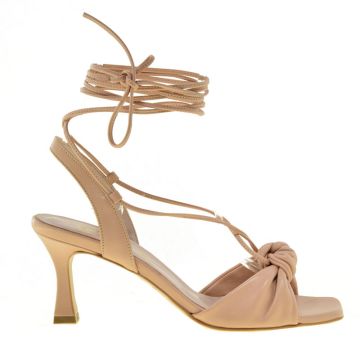 Γυναικεία πέδιλα Makis Fardoulis 609-07Λ nude δέρμα