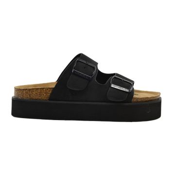 Γυναικείες παντόφλες O'NEILL PLATFORM SLIDER WOMEN LOW 90241019.25Y μαύρο nubuk