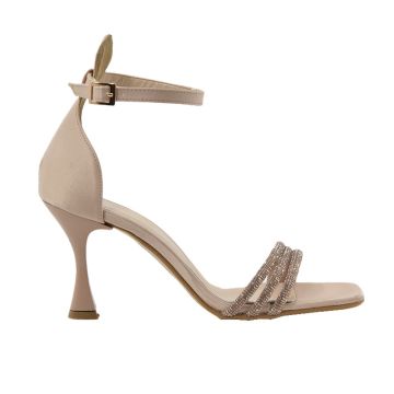 Γυναικεία πέδιλα Piedini 1990 nude σατέν