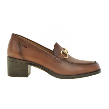 Γυναικεία μοκασίνια Ragazza 0465-Α ταμπά δέρμα