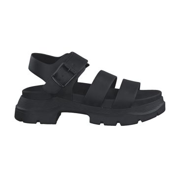 Γυναικεία πέδιλα s.Oliver 5-28701-20 001 μαύρο